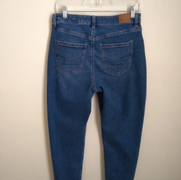 American Eagle womens size 8 hi rise mom jeans - Picture 4 of 9